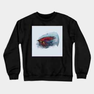 Blood Salmon Fly No.12 Crewneck Sweatshirt